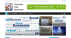 Desktop Screenshot of forex.tradingfordummies.co.uk
