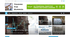 Desktop Screenshot of options.tradingfordummies.co.uk